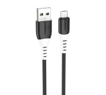 Кабель USB - Micro USB Hoco X82 (силикон) Черный#1757773