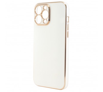 Чехол-накладка - SC301 для "Apple iPhone 13 Pro Max" (white) (208161)#1759465