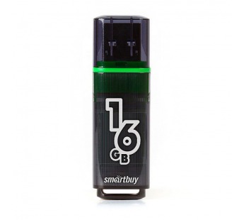                     16GB накопитель  USB3.0 Smartbuy Glossy series темно-серый#1761208
