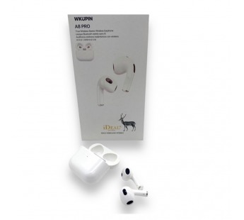 Беспроводные наушники Bluetooth WEKOME A8 Pro  (TWS/вкладыши) Белые#1884673