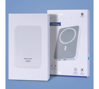 Power Bank MagSafe Battery Pack Proda PD-V8 5000 mAh (Wireless 15W/Type-C PD 20W) Elegant White#1781547