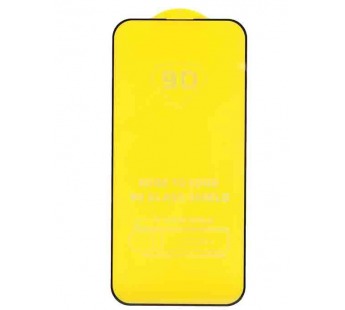 Защитное стекло iPhone 14 Pro 6.1" (черный) 9D тех.упаковка#1842658