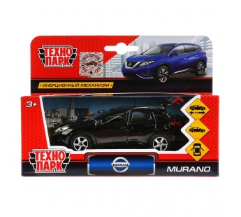 Машина Технопарк металл. Nissan Murano чёрный (12см) откр.дв. в/к SB-17-75-NM-N(, шт#1759849