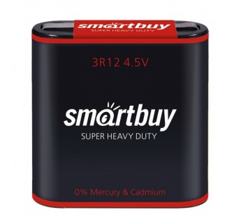 Батарейка Smartbuy солевая 3R12 4,5V (1шт)#1765755