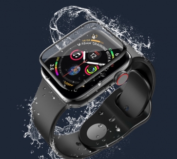 Защитное стекло Hoco A30 для Apple Watch Series4/5/6/SE(40mm), цвет черный#1816565