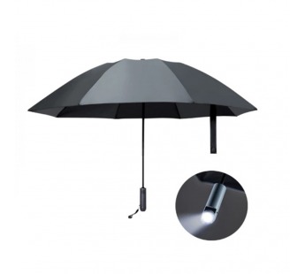                     Xiaomi Зонт автомат 90 Urevo Umbrella с фонарем 3187545 (черный)*#1857087