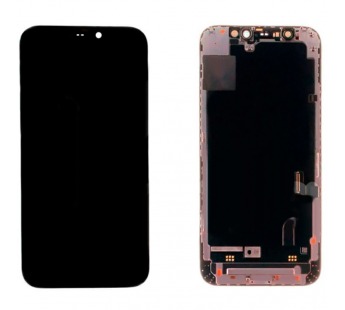 Дисплей для iPhone 12 mini (A2399) в сборе с тачскрином Черный (Hard OLED)#2010809