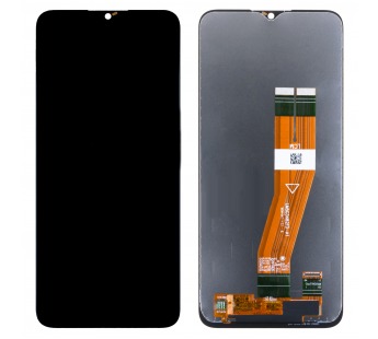 Дисплей для Samsung Galaxy A02s (A025F) в сборе с тачскрином Черный (163 мм) - Оптима#1761081