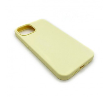 Чехол iPhone 14 Silicone Case Full (No Logo) №51 в упаковке Светло-Желтый#1762710