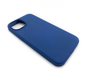 Чехол iPhone 14 Silicone Case Full (No Logo) №57 в упаковке Темно-Синий#1762704