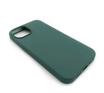 Чехол iPhone 14 Silicone Case Full (No Logo) №58 в упаковке Серо-Зеленый#1762703