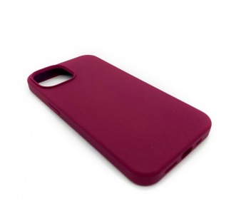 Чехол iPhone 14 Plus Silicone Case Full (No Logo) №52 в упаковке Бордовый#1762794