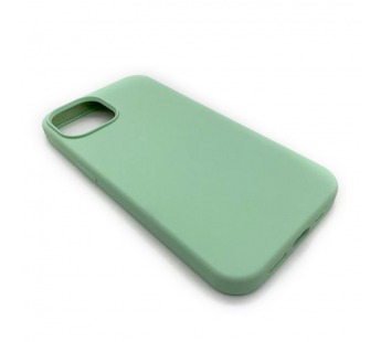 Чехол iPhone 14 Plus Silicone Case Full (No Logo) №68 в упаковке Фисташковый#1762782