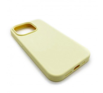 Чехол iPhone 14 Pro Silicone Case Full (No Logo) №51 в упаковке Светло-Желтый#1762840