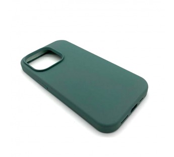 Чехол iPhone 14 Pro Silicone Case Full (No Logo) №58 в упаковке Серо-Зеленый#1762816