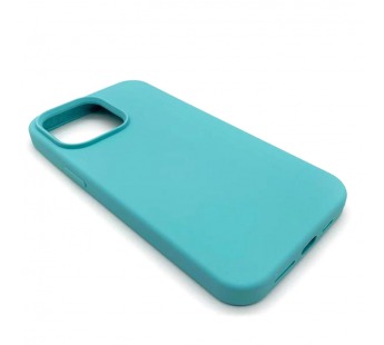 Чехол iPhone 14 Pro Max Silicone Case Full (No Logo) №21 в упаковке Голубой лед#1762882