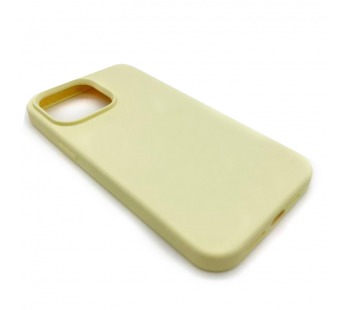 Чехол iPhone 14 Pro Max Silicone Case Full (No Logo) №51 в упаковке Светло-Желтый#1762877