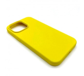 Чехол iPhone 14 Pro Max Silicone Case Full (No Logo) №55 в упаковке Ярко-Желтый#1762874