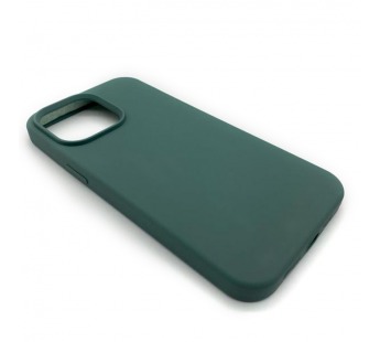 Чехол iPhone 14 Pro Max Silicone Case Full (No Logo) №58 в упаковке Серо-Зеленый#1762872