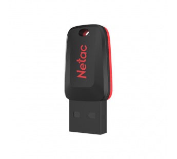 Флеш-накопитель USB 64GB Netac U197 mini чёрный/красный#1762034