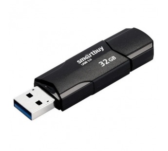 Флеш-накопитель USB 3.1 32GB Smart Buy Clue чёрный#2084706