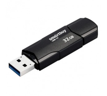 Флеш-накопитель USB 3.1 32GB Smart Buy Clue чёрный#1762015