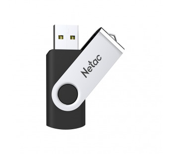 Флеш-накопитель USB 8GB Netac U505 чёрный/серебро#1761973