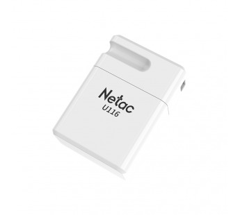 Флеш-накопитель USB 16GB Netac U116 mini белый#1761997