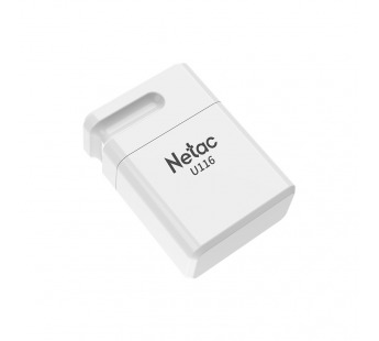 Флеш-накопитель USB 16GB Netac U116 mini белый#1762000