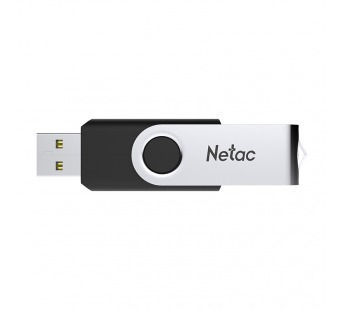 Флеш-накопитель USB 16GB Netac U505 чёрный/серебро#1761966