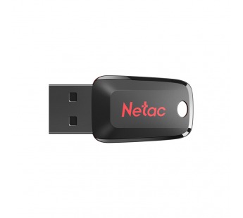 Флеш-накопитель USB 32GB Netac U197 mini чёрный/красный#1761952