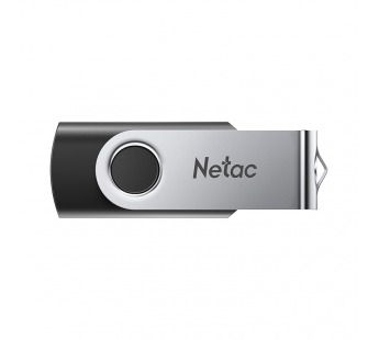 Флеш-накопитель USB 32GB Netac U505 чёрный/серебро#1761897