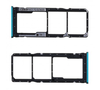 Держатель SIM для Xiaomi Redmi Note 9S/9 Pro (M2003J6A1G/M2003J6B2G) Зеленый#2082986