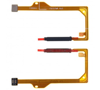 Шлейф для Huawei Honor 10X Lite/P Smart 2021 (DNN-LX9/PPA-LX1) сканер отпечатка пальцев Черный#2082928