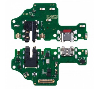 Шлейф для Huawei Honor 9X Lite (JSN-L21) плата на системный разъем/разъем гарнитуры/микрофон#2116894