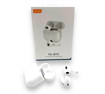 Беспроводные наушники Bluetooth Proda PD-BT111 (TWS/вкладыши) Белые#2121021