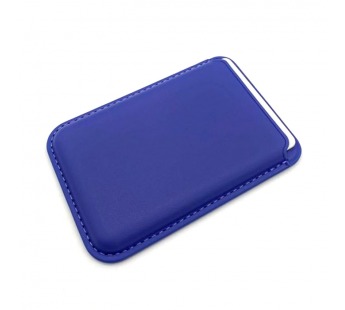 Держатель для карт Card Holder MagSafe кожа Фиолетовый в упаковке#1770477
