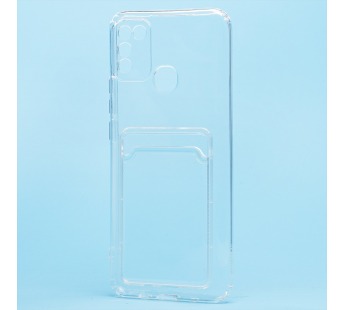 Чехол-накладка - SC276 с картхолдером для "Infinix HOT 11 Play" (transparent) (211905)#2093473