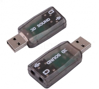 USB звуковая карта 5.1 AC002 (черный)#1829125