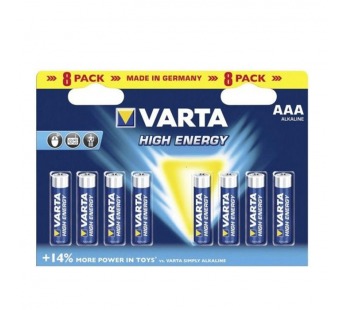 Элемент питания LR 03 Varta Longlife Power (High Energy) BL-8#1765767