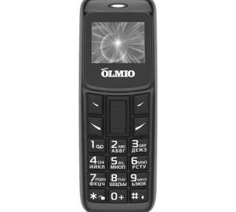 Сотовый телефон Olmio A02 черный#1895678