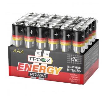 Батарейка AAA Трофи LR03 bulk ENERGY POWER (24) (24/1080) (211764)#1784901