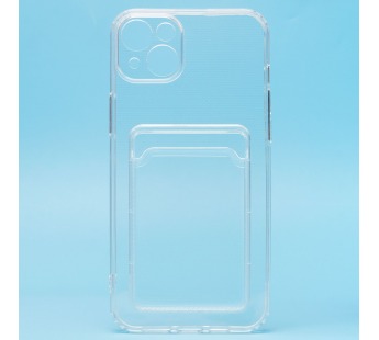 Чехол-накладка - SC276 с картхолдером для "Apple iPhone 14 Plus" (transparent) (211909)#1769235