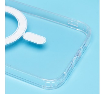 Чехол-накладка - SafeMag для "Apple iPhone 14 Plus" (прозрачный) (209880)#1768793