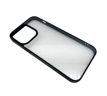 Чехол iPhone 14 Pro Max Акриловый Черный#2096498