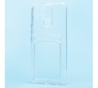 Чехол-накладка - SC276 с картхолдером для "Infinix Smart 6 Global" (transparent) (210456)#1855989