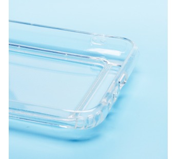 Чехол-накладка - SC276 с картхолдером для "Tecno Spark 6 Go" (transparent) (210462)#2093495