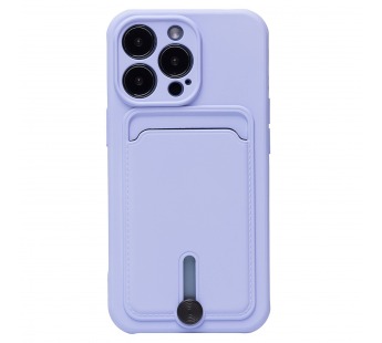 Чехол-накладка - SC304 с картхолдером для "Apple iPhone 11 Pro" (light violet) (208639)#1767143