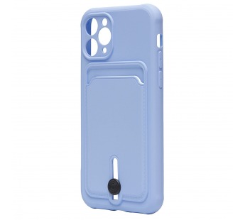 Чехол-накладка - SC304 с картхолдером для "Apple iPhone 11 Pro" (light violet) (208639)#2097708