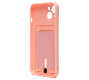 Чехол-накладка - SC304 с картхолдером для "Apple iPhone 13" (light pink) (208657)#1779917